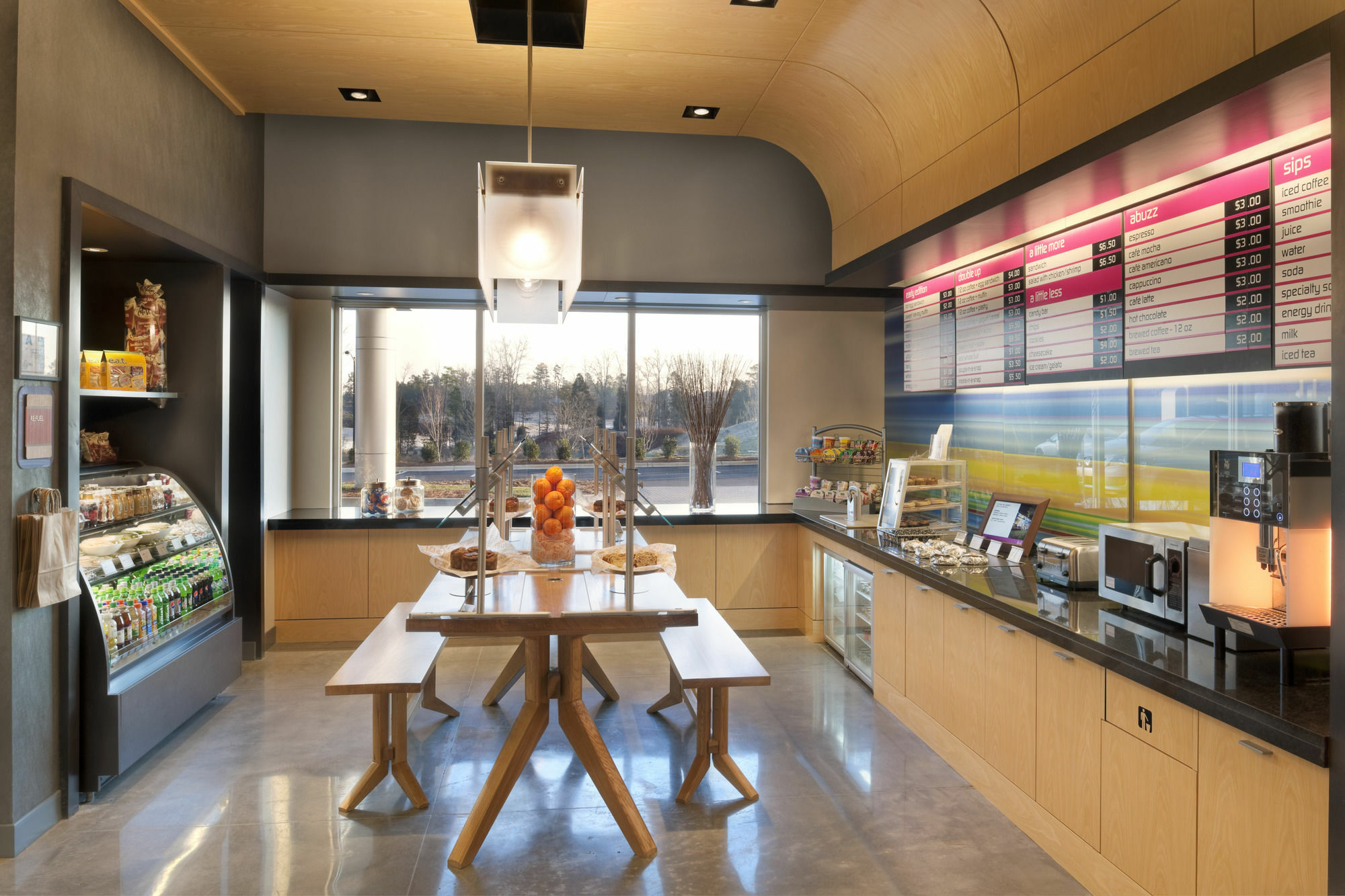 Aloft Charlotte Ballantyne Ресторан фото